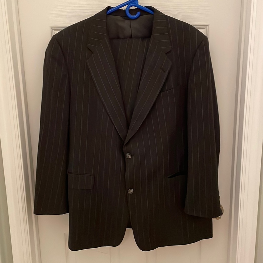 Burberry Pinstripe Full Suit
